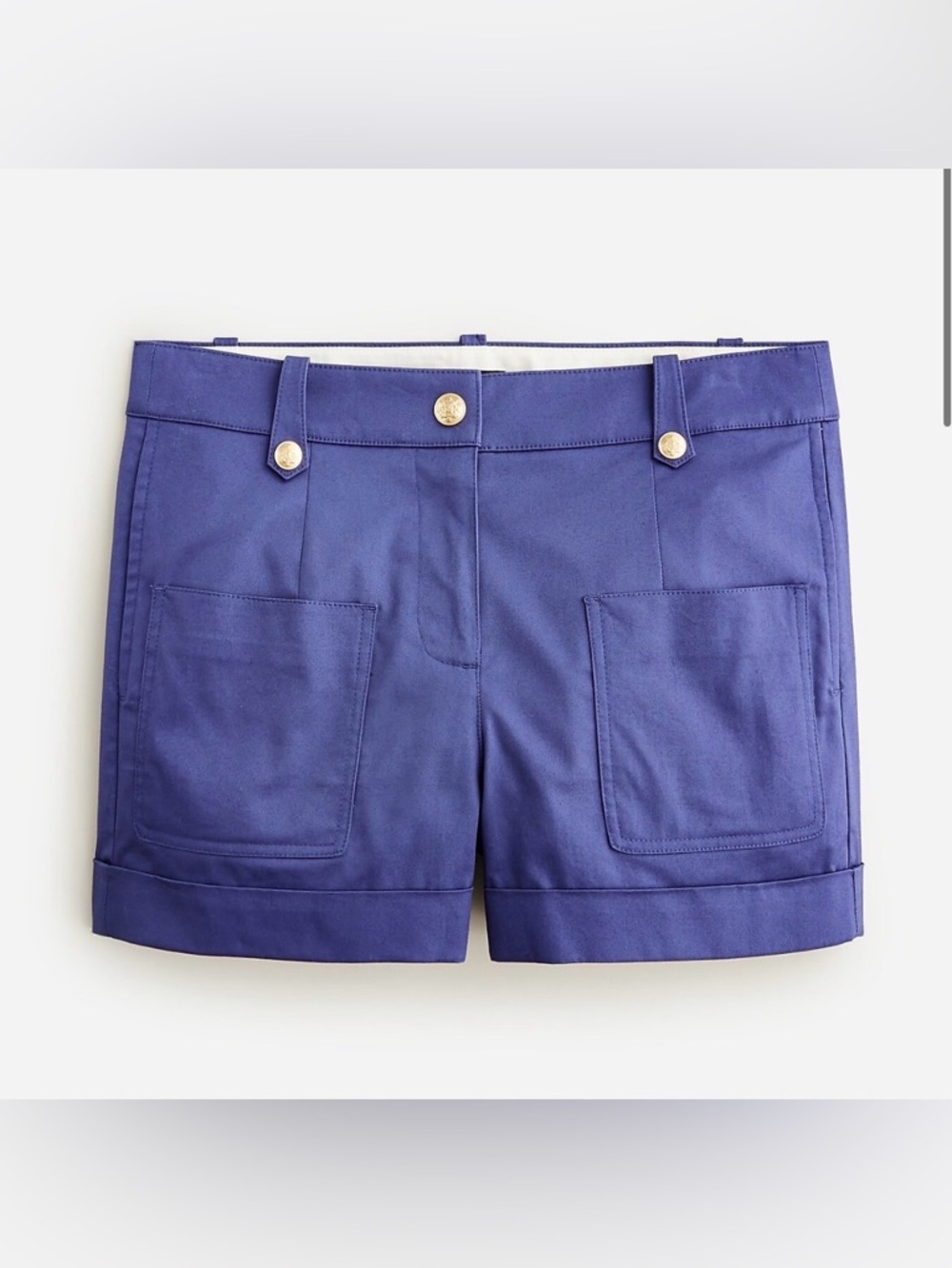 J Crew Patch Pocket suit shorts in lightweight chino